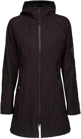 ILSE JACOBSEN HORNBAEK RAIN 37 Women's Classic Water Resistant Raincoat (3/4 Length) (Stone, 34) in Saudi Arabia