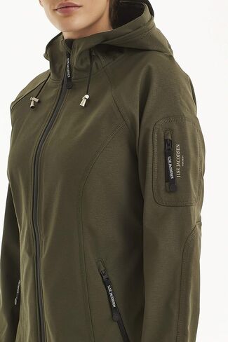 ILSE JACOBSEN HORNBAEK RAIN 37 Women's Classic Water Resistant Raincoat (3/4 Length) (Stone, 34) in Saudi Arabia