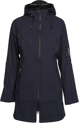 ILSE JACOBSEN HORNBAEK RAIN 37 Women's Classic Water Resistant Raincoat (3/4 Length) (Stone, 34) in Saudi Arabia