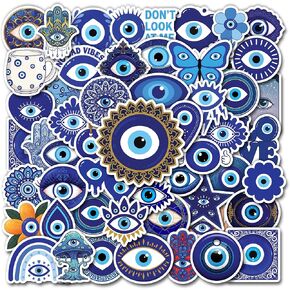 50 Pcs Zodiac Stickers Waterproof Vinyl Constellation Decals Astrology Patches Pack for Water Bottle Notebook Phone Laptop Helmet Guitar Gifts for Teens Girls Women Horoscope Lovers