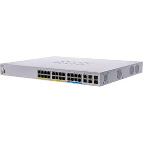 Cisco Business CBS350-24NGP-4X Managed Switch | 8 Port 5GE | 16 Port GE | PoE | 2x10G Combo | 2x10G SFP+ | - CBS350-24NGP-4X-NA (Renewed)
