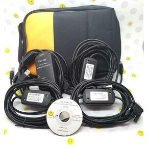 PLC Cables ، Inc-ما بعد البيع ألين برادلي ((مع الحالة)) 1747-UIC USB 2711-NC13 1747-CP3 1761-CBL-PM02 مجموعة برمجة كاملة PLC Communication Programming Cable/تحميل