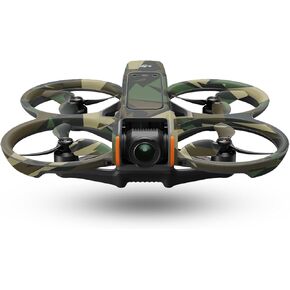 الجلد بدون طيار متوافق مع DJI Avata 2 (2024) - Polygonal Camo - غطاء ملصق واقي فينيل 3M Premium 3M - يسهل تطبيقه | مصنوع في الولايات المتحدة الأمريكية من قبل Mayyskins