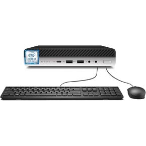 HP EliteDesk 800 G4 Desktop Mini PC Computer, Intel Core i5-8500T, 2.1 GHz, 16GB DDR4 RAM, 512GB SSD, Wi-Fi, VGA, USB 3.0 windows 11 Pro (Renewed)