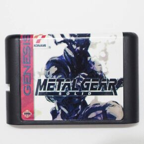 Royal Retro Metal Gear Solid 16 bit MD Game Card For Sega Mega Drive For Genesis-(PAL-E)