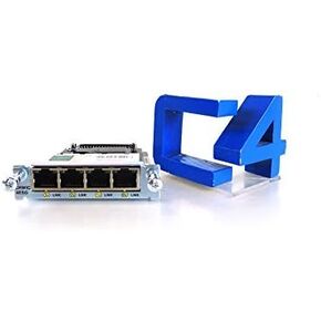 Cisco EHWIC-4ESG 4-Port Gigabit Ethernet Enhanced High Speed WAN Interface Card (Renewed)