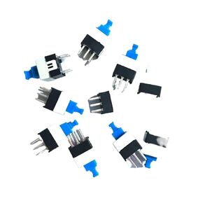 50PCS/Lot 7X7mm 7 * 7mm 6Pin Push Tactile Power Micro Switch Self Lock On/Off Button Latching Switch Self Locking 7 * 7 7x7 mm
