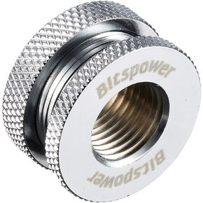Bitspower Bitzpower G1/ 4 in. Shining Case Top Water Fill Set Silver BP-WTP-C04