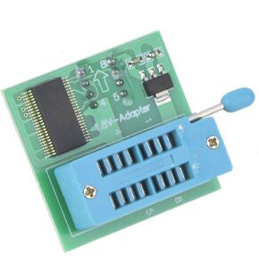 Acouto 1.8V SPI Flash Adapter for Phone Motherboard, SOP8 DIP8 Conversion Compatible with Electronics Optimized