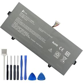 AA-PBSN4AF 44Wh Battery Replacement for Samsung NP930SBE NP930SBE-K03CN NP930SBE-K03HK NT930SBE-K716 NT930SBE-K716A NP730QCJ NP730QCJ-K01US NP750XDA NP750XDA-KD1CA Series 15.4V 3500