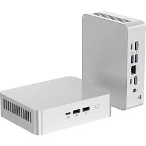 NUC 15 Pro+ NUC15CRSU9 Elegant Mini PC with Intel Core Ultra 9 Processor, Arc Graphics, Dual HDMI, Thunderbolt 4 | Ideal for Work, Gaming & Creativity (Barebone NO RAM,SSD,OS)