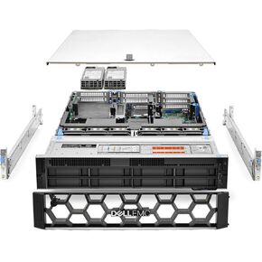 Dell PowerEdge R740 Server 2x Gold 6248 2.50GHz 40-Core 192GB RAM 8X 10TB SAS (متجدد)