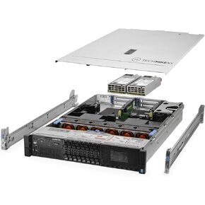 TechMikeNY Server 2X E5-2697v3 2.60Ghz 28-Core 128GB RAM 8X Caddies PowerEdge R730 (Renewed)