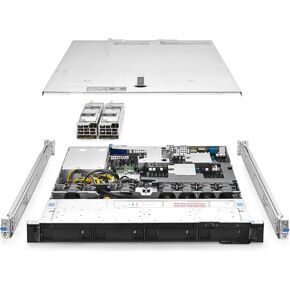 Dell PowerEdge R440 Server 2x Gold 6132 2.60GHz 28-CORE 64GB RAM 4X 10TB SAS 12G (متجدد)