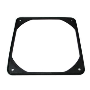 120mm Fan Silicone Soft Anti-Vibration Noise Reduction Silencer Gasket - Black