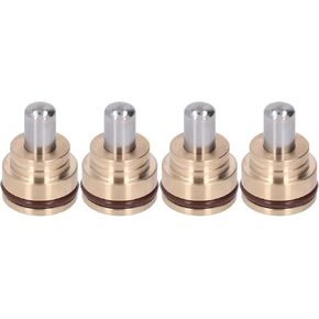 Joystick Pusher Control Valve,4 Pcs Joystick Pusher Control Valve High Hardness Good Sealing Excavator Replacement Handle Joystick Valve for CAT E200B