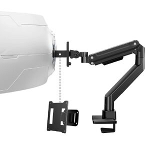 Single Monitor Arm Heavy-Duty with VESA Adapter – Fits 17-49" Ultrawide
