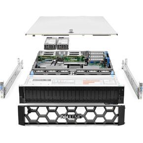 Dell PowerEdge R740xd Server 2X Gold 5118 2.30Ghz 24-Core 128GB RAM 24x Caddies (Renewed)