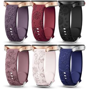 Sunnywoo 6 Pack Floral Floral Watch Bands for Samsung Galaxy Watch 7/6/5/4 (40mm/44mm) ، 6/4 Classy in Kuwait