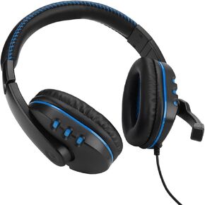 Gaming Headsets, Headset With Microphone For Pc Computer Wired Gaming Headset Head Mounted Computer Gaming Headphone Headset Gaming Headphones For Laptop, Call Center (Black and