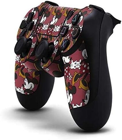 Skinit Decal Gaming Skin Compatible with PS4 Controller - Officially Licensed Disney Minnie Mouse Symbol Design in Saudi Arabia