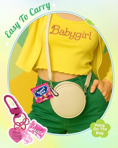Coralogo for Airpods 4 Case with Cute Keychain - غطاء واقعي أنيق للنساء الفتيات الفريدة الفريدة من نوعها Funny Pretty Kawaii Case for AirPods 4 ، Green in Kuwait