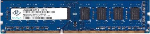 4GB Nanya Desktop DDR3 1600 MHz RAM PC3-12800U MEMORY NT4GC64B8HG0NF in Kuwait