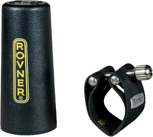 Rovner 1E رباط داكن مع غطاء لسلسلة Bb الألمانية/Eb Clarinet، تركيبات النيكل in Kuwait