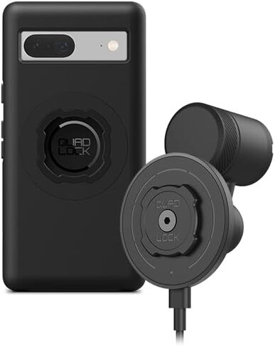 طقم حامل الهاتف الرباعي لقفل Vent Vent مع Mag Wireless Charging Head V2 و Mag Phone Case لـ Google Pixel 8 Pro in Kuwait