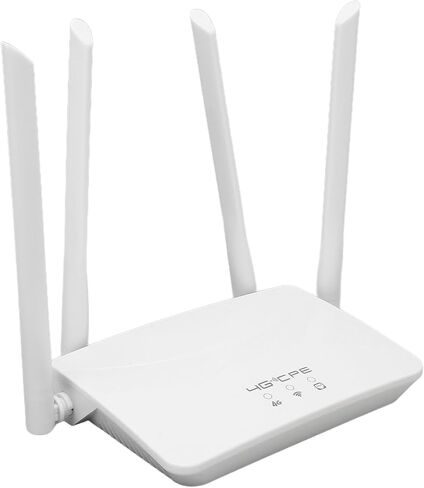 يدعم Router Ebtools 4G LTE ، جهاز توجيه 300 ميجابت في الثانية مع فتحة بطاقة SIM ، وهو هوائي ربح مرتفع ، ما يصل إلى 200 متر ، 4G LTE في أوروبا آسيا ، ميناء LAN ، سهل الاستخدام (قابس الولايات المتحدة) in Kuwait