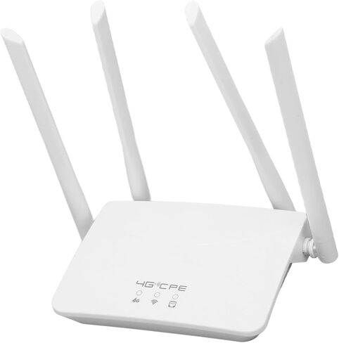 يدعم Router Ebtools 4G LTE ، جهاز توجيه 300 ميجابت في الثانية مع فتحة بطاقة SIM ، وهو هوائي ربح مرتفع ، ما يصل إلى 200 متر ، 4G LTE في أوروبا آسيا ، ميناء LAN ، سهل الاستخدام (قابس الولايات المتحدة) in Kuwait