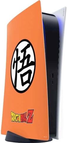 Skinit Skinit Gaming Gaming Skin متوافق مع وحدة التحكم في الإصدار الرقمي PS5 - Dragon Ball Z Goku Iconic Design Design in Saudi Arabia