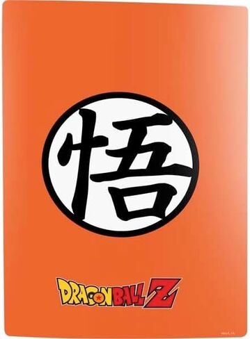 Skinit Skinit Gaming Gaming Skin متوافق مع وحدة التحكم في الإصدار الرقمي PS5 - Dragon Ball Z Goku Iconic Design Design in Saudi Arabia