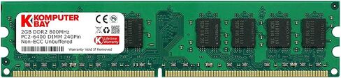 2GB 2X 1GB DDR2 800MHz PC2-6300 PC2-6400 DDR2 800 (240 PIN) DIMM Desktop Memory in Saudi Arabia