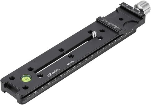 200mm Nodal Slide Rail & Clamp مع مسامير D-Ring ARCA متوافقة مع NR-200 Leofoto in Kuwait