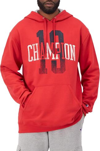Champion mens Hoodie, Powerblend, Fleece, Graphic, Sweatshirt for Men (Reg. Or Big & Tall) Hooded Sweatshirt (pack of 1) in Saudi Arabia