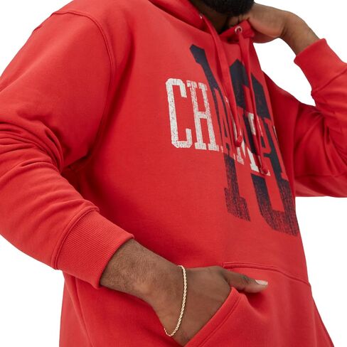 Champion mens Hoodie, Powerblend, Fleece, Graphic, Sweatshirt for Men (Reg. Or Big & Tall) Hooded Sweatshirt (pack of 1) in Saudi Arabia