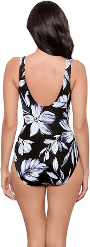 ملابس السباحة النسائية Miraclesuit عبارة عن حمالة صدر ملفوفة للتحكم في البطن قطعة واحدة in Kuwait