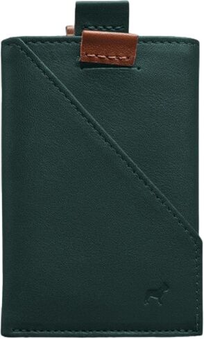 The Frenchie Co. Speed Card Holder | Mocha | The Original Speed Card Holder for Men and Women with RFID Blocking and Super Fast Card Access | Calfskin Leather Ultra Slim in Saudi Arabia