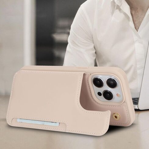 for iPhone 14 Pro Max case with Credit Card Holder mag Safe,for iPhone 14 Pro Max Phone Leather Case Wallet for Women Compatible mag Safe Wallet Detachable 2-in-1 for Men-Black Leopard in Kuwait