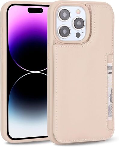 for iPhone 14 Pro Max case with Credit Card Holder mag Safe,for iPhone 14 Pro Max Phone Leather Case Wallet for Women Compatible mag Safe Wallet Detachable 2-in-1 for Men-Black Leopard in Kuwait