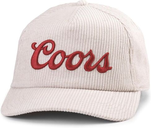 AMERICAN NEEDLE Coors Beer Canvas Cappy Adjustable Snapback Baseball Trucker Hat (23005A-COORS-WHEA) in Saudi Arabia