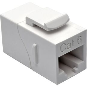 TRIPP LITE N235-001-SH Cat6 Straight Modular in-Line Snap-in Coupler RJ45 F/F TAA GSA