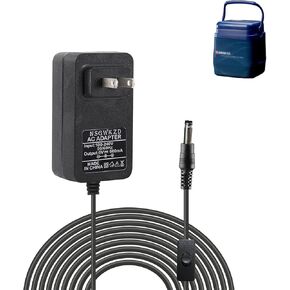 6V Power Cord Replacement for Breg Polar Care Cube 10698, Kodiak Ice Machine Charger Adapter Power Supply, with ON/Off Switch, Charging Cable 10 ft