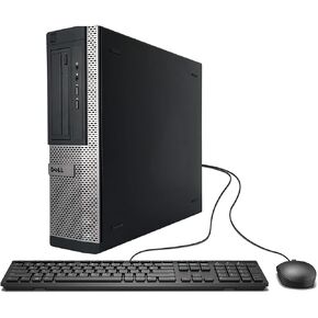 DELL Optiplex 3010 DT High Performance Business Desktop Computer, Intel Quad Core i5-3470 up to 3.6GHz, 8GB Memory, 2TB HDD, DVD, VGA, Windows 10 Professional 64 Bit (Renewed)']