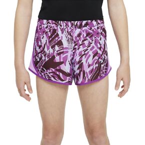 Nike Big Girls' (7-16) Dri-Fit Tempo Running Shorts (US, Alpha, Large, Regular, Game Royal/Black/Smoke Grey)