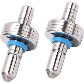 2Pcs Joystick Button Foot Valve Controller Accessory Set Kit, Joystick Pusher Control Valve, Excavator Control Valve Handle Fit for Kobelco SK200 6 6E
