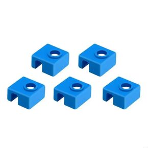5Pcs/Pack for Ender3 CR10 Heated Block Warm Keeping Silicone Sock Cover for Case