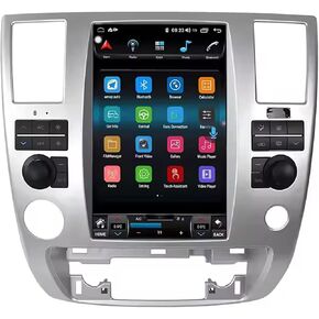 12.1" car Radio for Infiniti QX56 2008-2012 Android 12 Stereo Wireless Carplay GPS Navigation Touchscreen Head Unit (Dark Wooden)