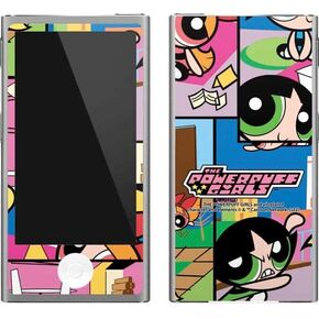 Skinit Decal MP3 Player Skin Compatible with iPod Nano (7th Gen&2012) - Officially Licensed Warner Bros Powerpuff Girls Patches Design